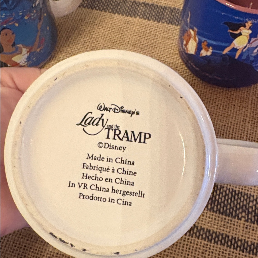 [Disney] VINTAGE Coffee Mug Set (3) - Picture 6 of 8